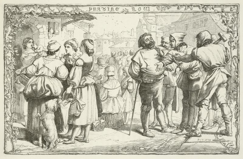 Illustration til The Pilgrim