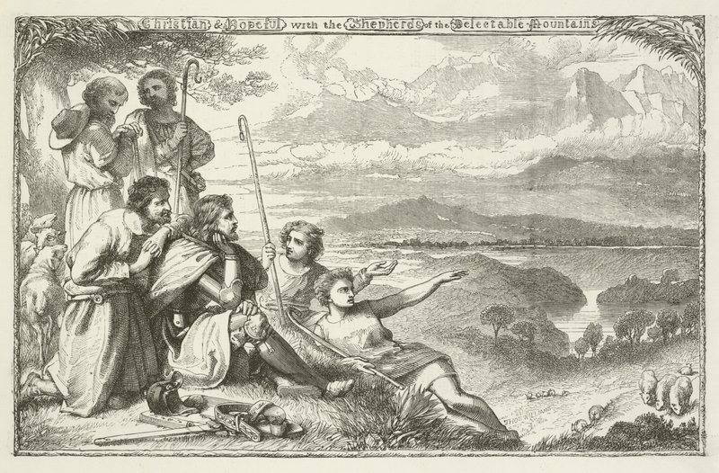 Illustration til The Pilgrim