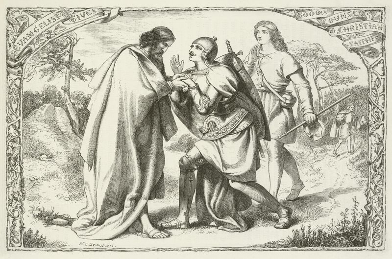 Illustration til The Pilgrim