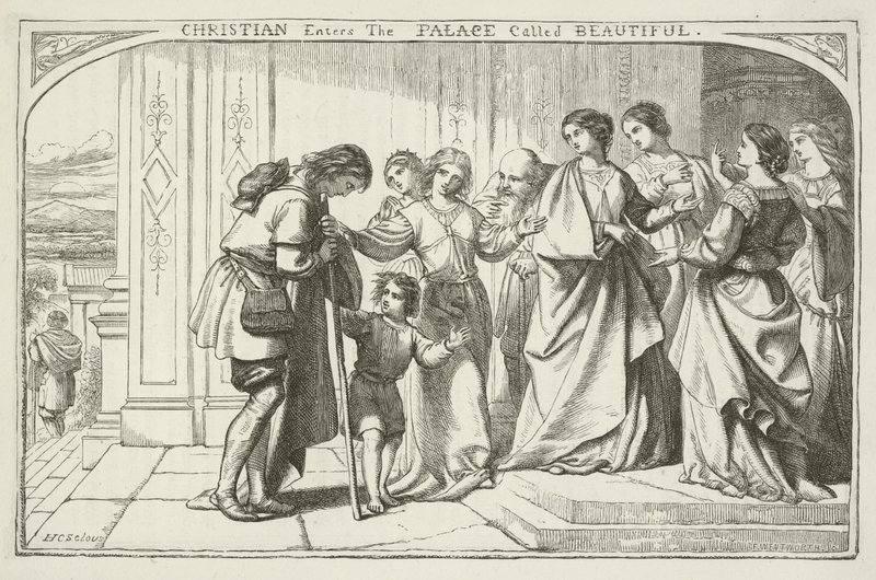 Illustration til The Pilgrim