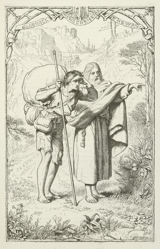 Illustration til The Pilgrim