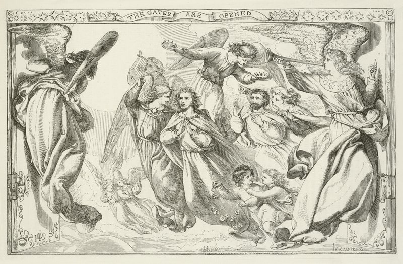 Illustration til The Pilgrim