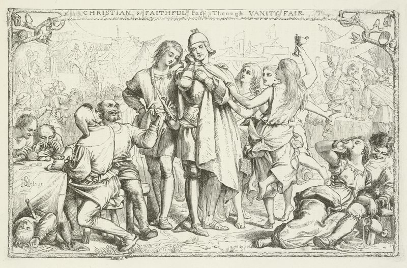 Illustration til The Pilgrim