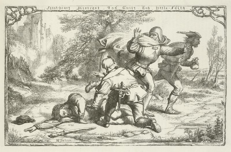 Illustration til The Pilgrim
