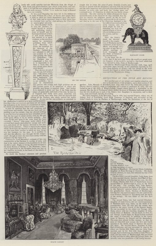 Blenheim Palace illustreret af Henry Edward Tidmarsh