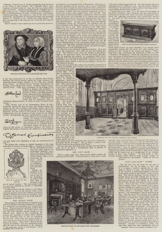 Lambeth Palace af Henry Edward Tidmarsh