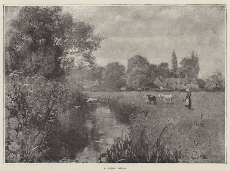 En engelsk pastoral af Henry John Yeend King
