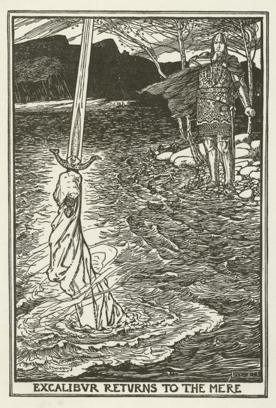 Excalibur vender tilbage til Mere af Henry Justice Ford