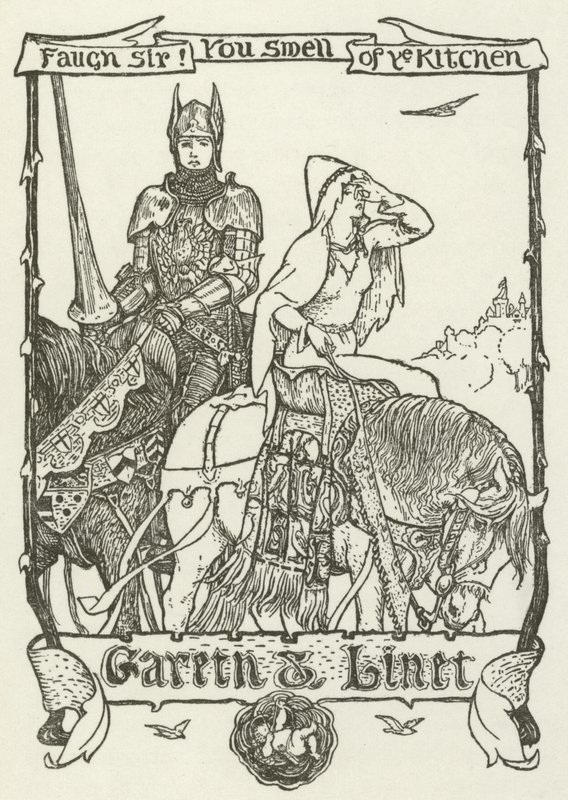 Gareth og Linet af Henry Justice Ford