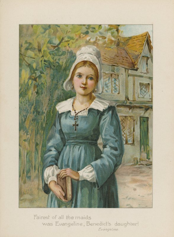 Den skønneste af alle pigerne var Evangeline, Benedictus