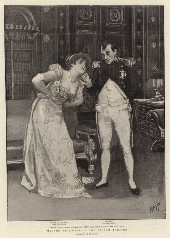 Madame Sans-Gene på Lyceum Theatre af Henry Marriott Paget