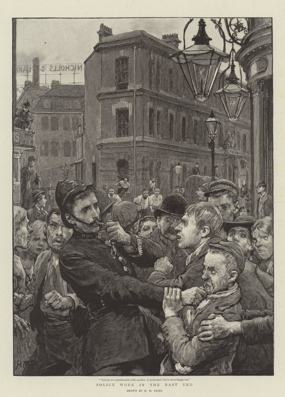 Politiarbejde i East End af Henry Marriott Paget