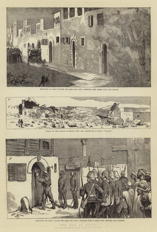 Krigen i Egypten af Henry Marriott Paget
