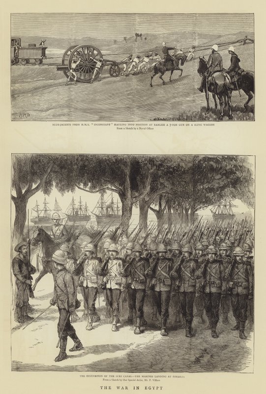 Krigen i Egypten af Henry Marriott Paget