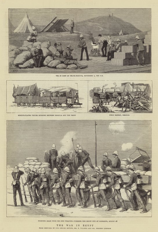 Krigen i Egypten af Henry Marriott Paget