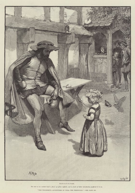 De vidunderlige eventyr af fønikeren Phra af Henry Marriott Paget