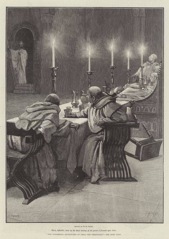 De vidunderlige eventyr af fønikeren Phra af Henry Marriott Paget
