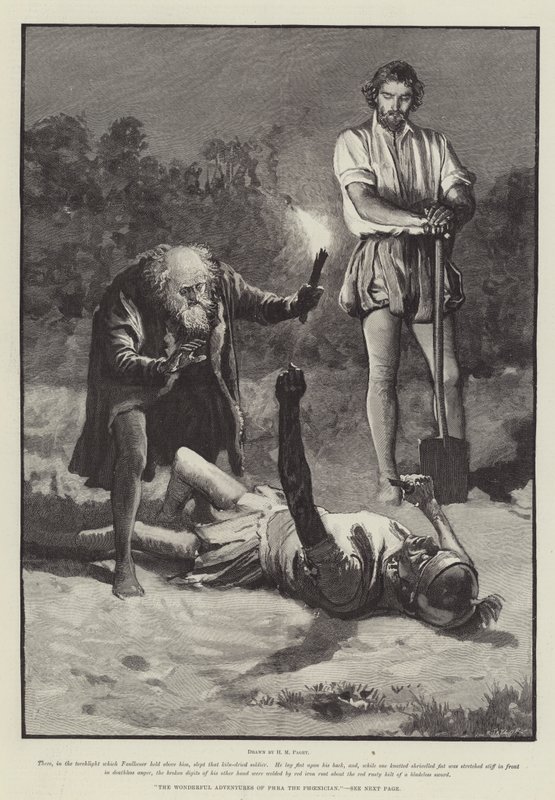 Phra fønikerens vidunderlige eventyr af Henry Marriott Paget