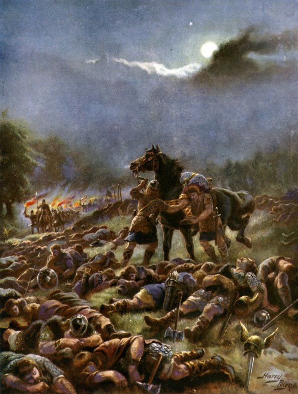 Sweyns forgiftede hær, 1036 af Henry Payne