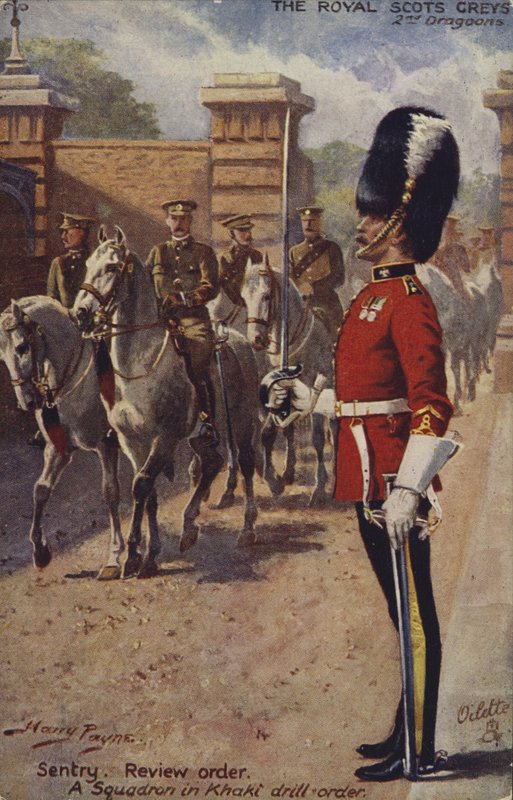 The Royal Scots Greys af Henry Payne