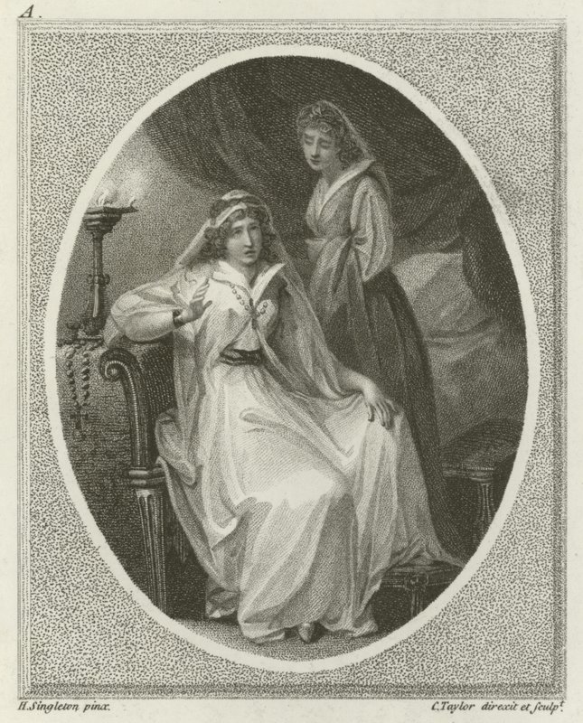 Scene fra Othello af William Shakespeare af Henry Singleton