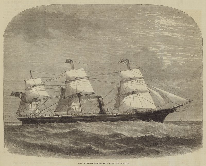 The Missing Steam-Ship City of Boston af Henry Spernon Tozer