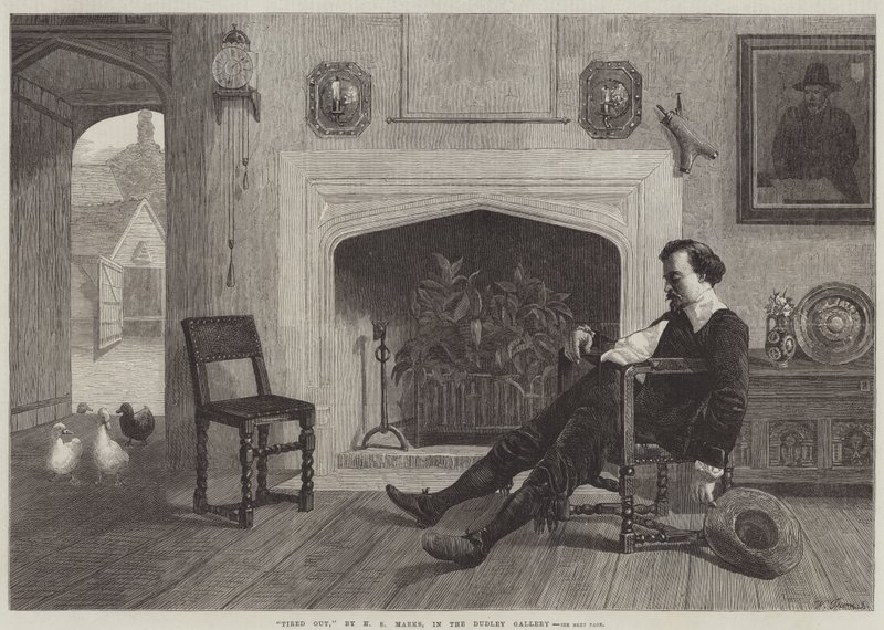 Udmattet af Henry Stacey Marks
