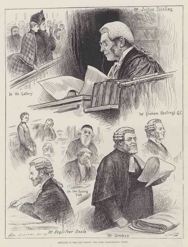 Skitser i Lovretterne, Lord Chancellor
