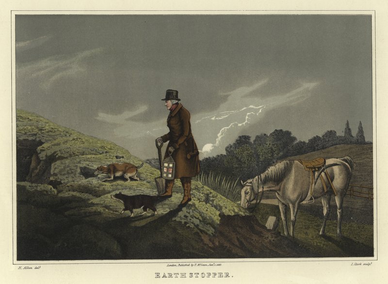 Earth Stopper (chromolitho) af Henry Thomas Alken