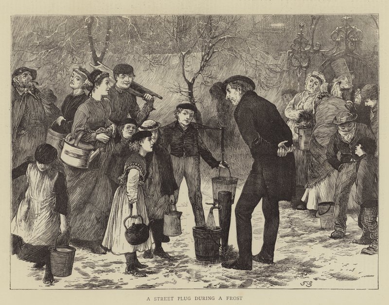 Et gadestik under en frost af Henry Towneley Green