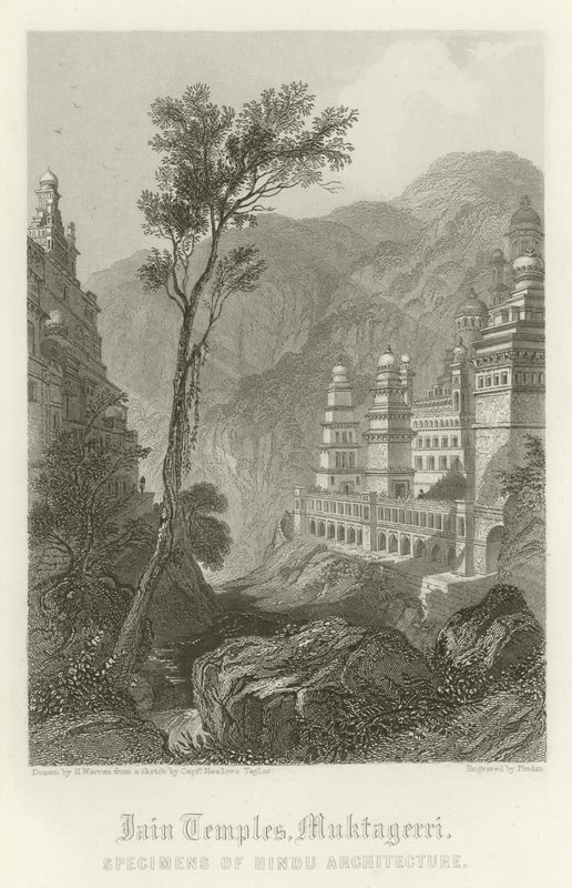 Jain-templer, Muktagerri, Indien af Henry Warren