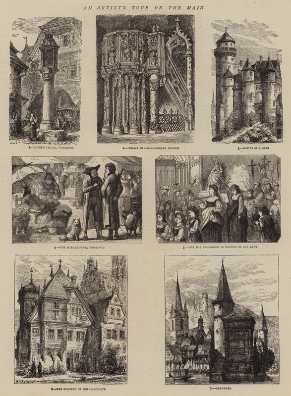 En kunstnerisk rundvisning på Main af Henry William Brewer