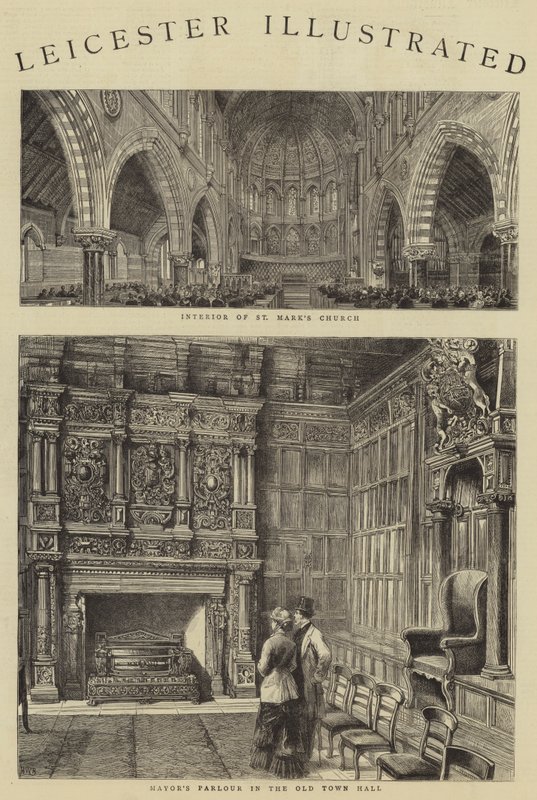 Leicester Illustreret af Henry William Brewer