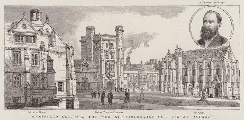 Mansfield College, New Nonconformist College i Oxford af Henry William Brewer