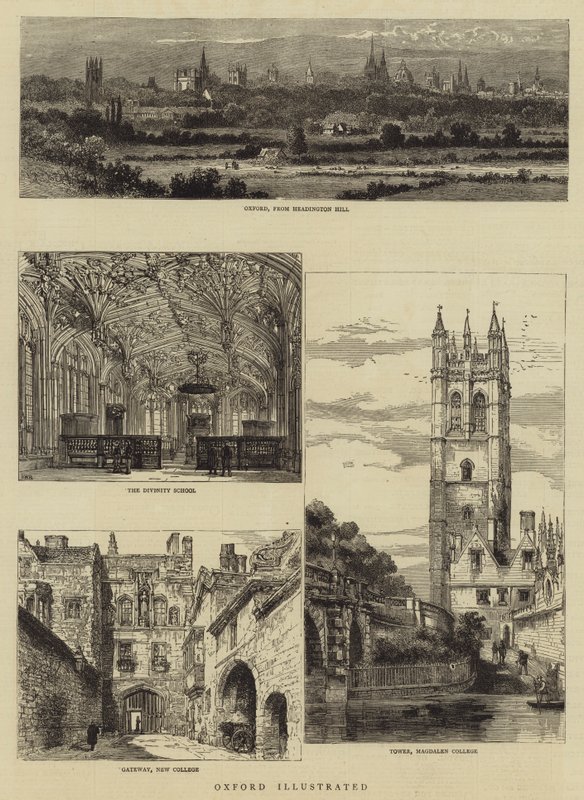 Oxford illustreret af Henry William Brewer