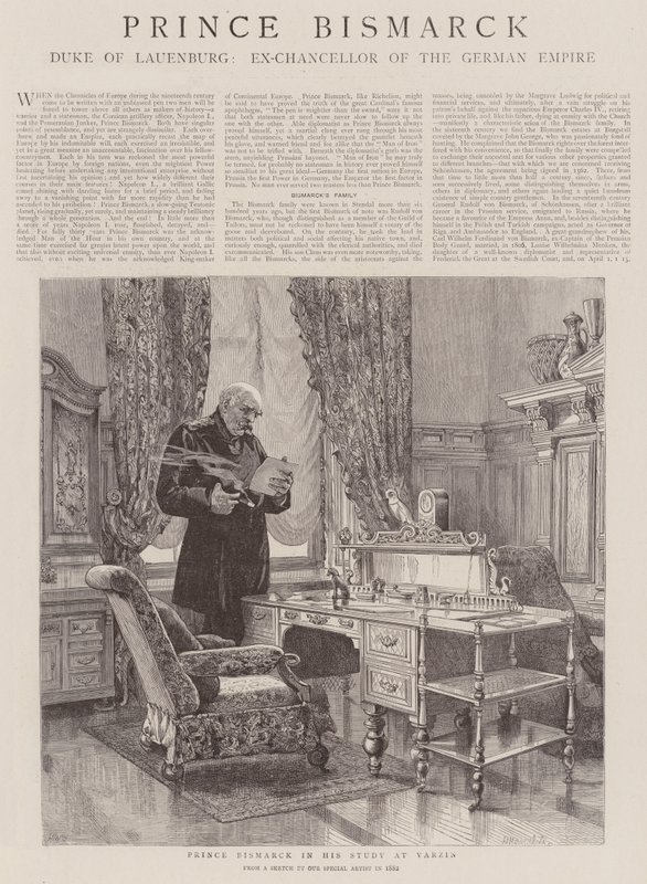 Prins Bismarck af Henry William Brewer