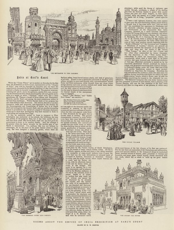 Rundt om Empire of India-udstillingen ved Earl