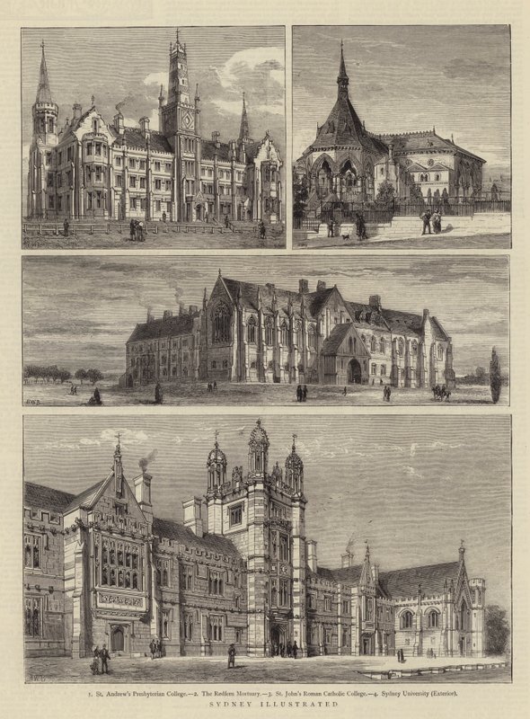 Sydney illustreret af Henry William Brewer
