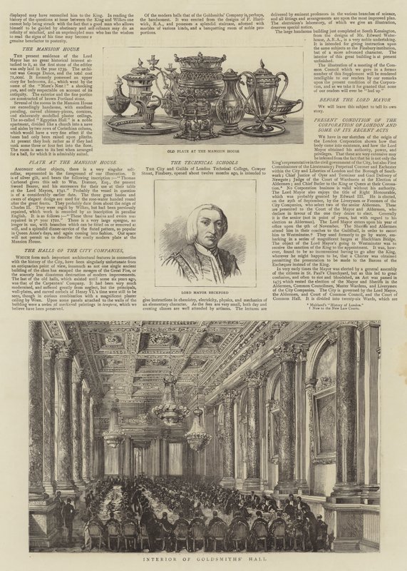 The Corporation of London af Henry William Brewer
