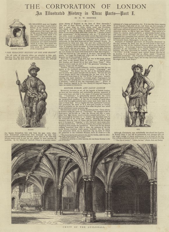 The Corporation of London af Henry William Brewer