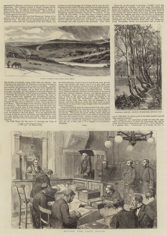 The Corporation of London af Henry William Brewer