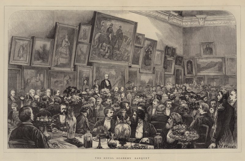 Royal Academy Banket af Henry Woods