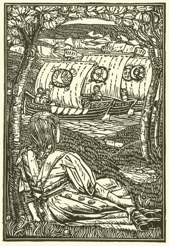 Fra A Book of Carols (gravering) af Henry Payne