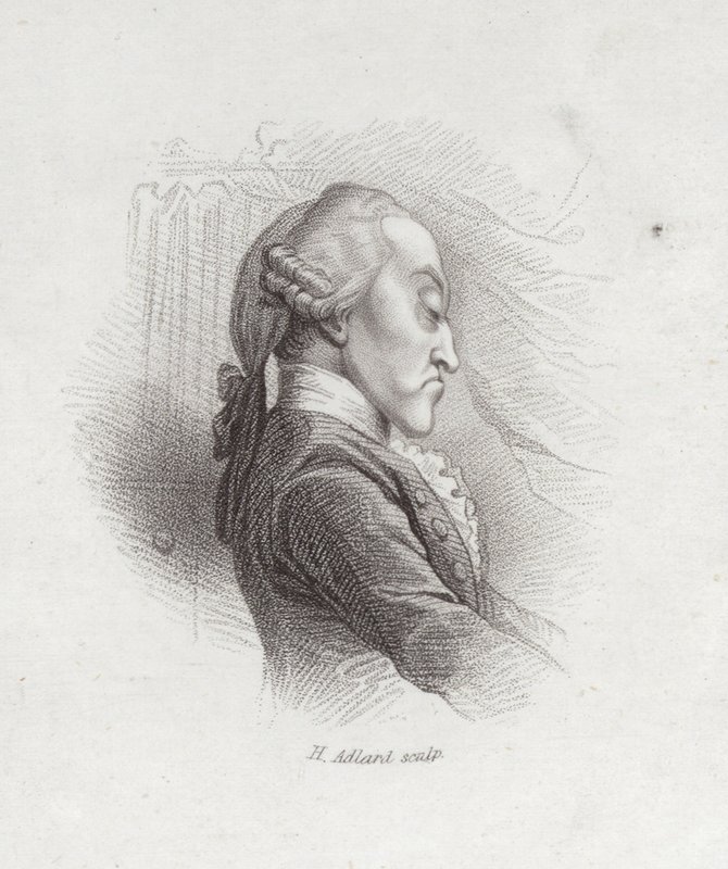 Thomas Augustine Arne, engelsk komponist (1710-1778) af Henry Adlard