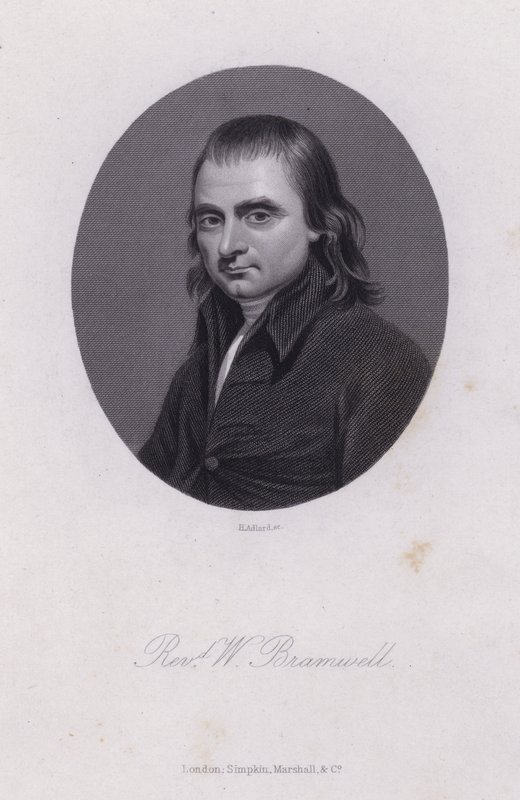 William Bramwell, engelsk metodistprædikant (gravering) af Henry Adlard