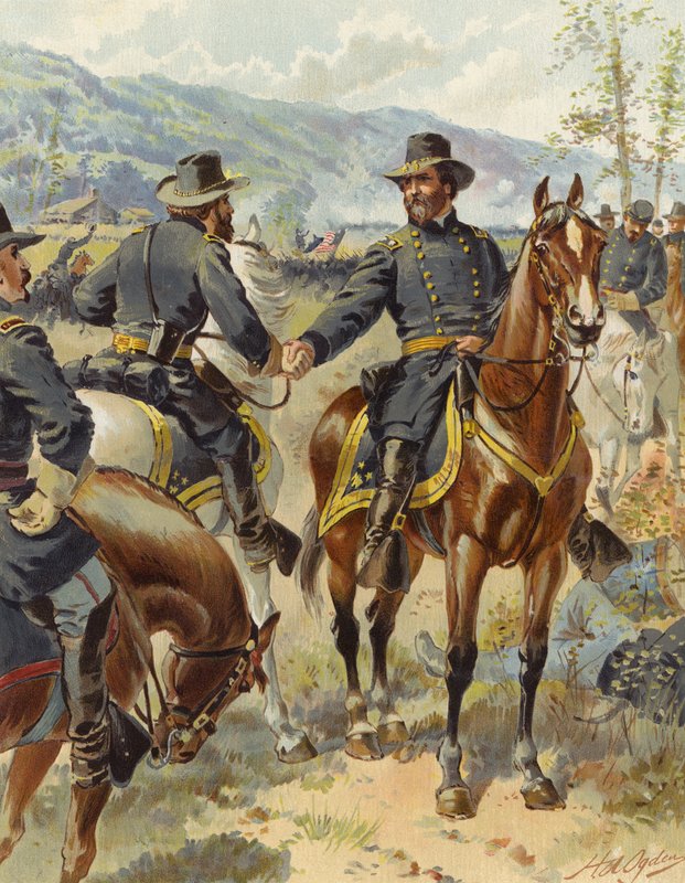 Thomas i Chickamauga, 20. september 1863 af Henry Alexander Ogden