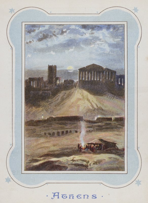 Athen (chromolitho) af Henry Andrew Harper