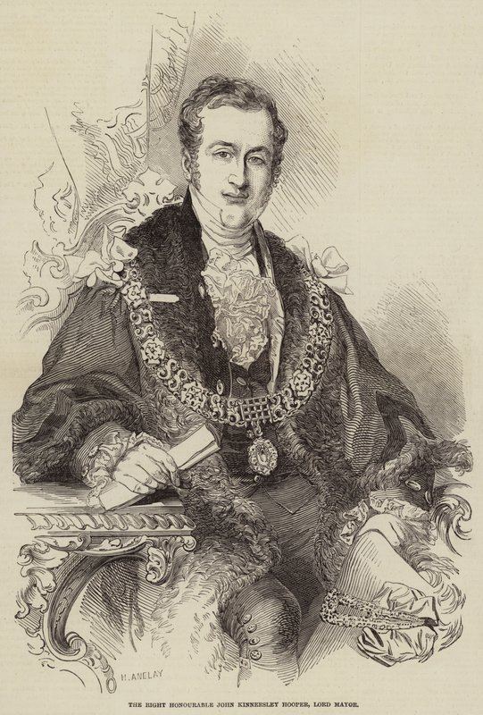 Den højærværdige John Kinnersley Hooper, overborgmester af Henry Anelay