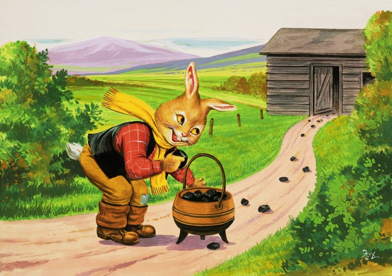 Bjørn kanin af Henry Charles Fox