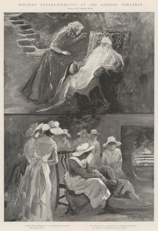 Ferieunderholdning i Londons teatre af Henry Charles Seppings Wright